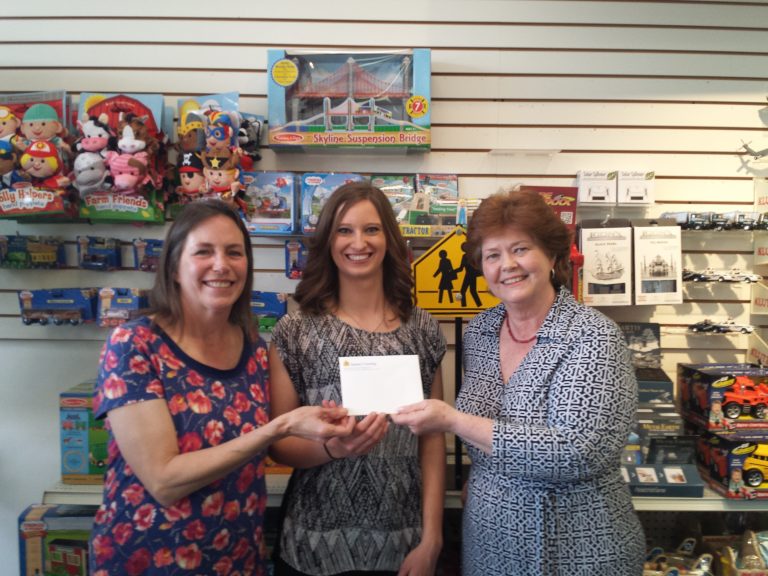 Jessica Schofield & Yvonne Pittman of the Goddard School were voted Teaching Team of the Month for April 2016