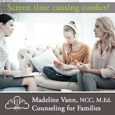 screen time family therapy williamsburg
