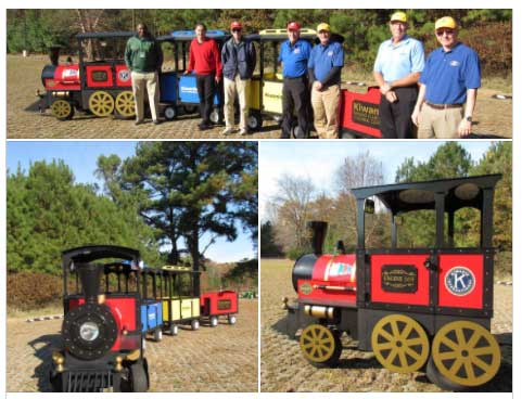 All Aboard! Kiwanis Kids Trackless Train Schedule for 2025!