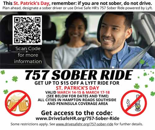 757 Sober Ride for St. Patrick’s Day